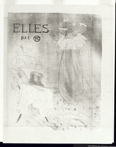 Cover für Elles, 1896 von Henri de Toulouse-Lautrec